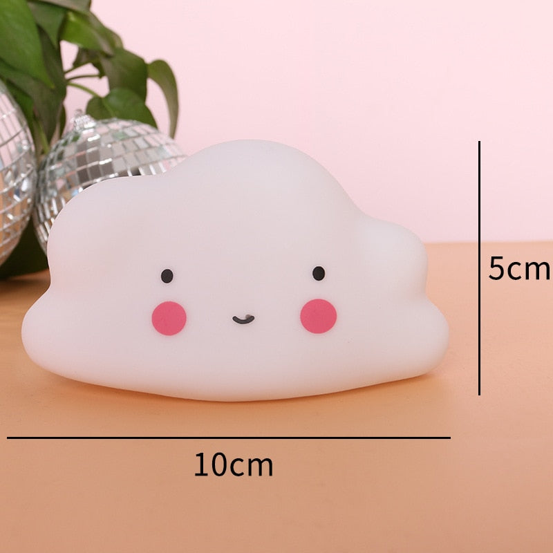 New Year's Christmas Small Gifts Ins Creative Vinyl Should Aid Night Lights Cartoon Children's Bedroom Decoration Annual Meeting Gifts Star Lights