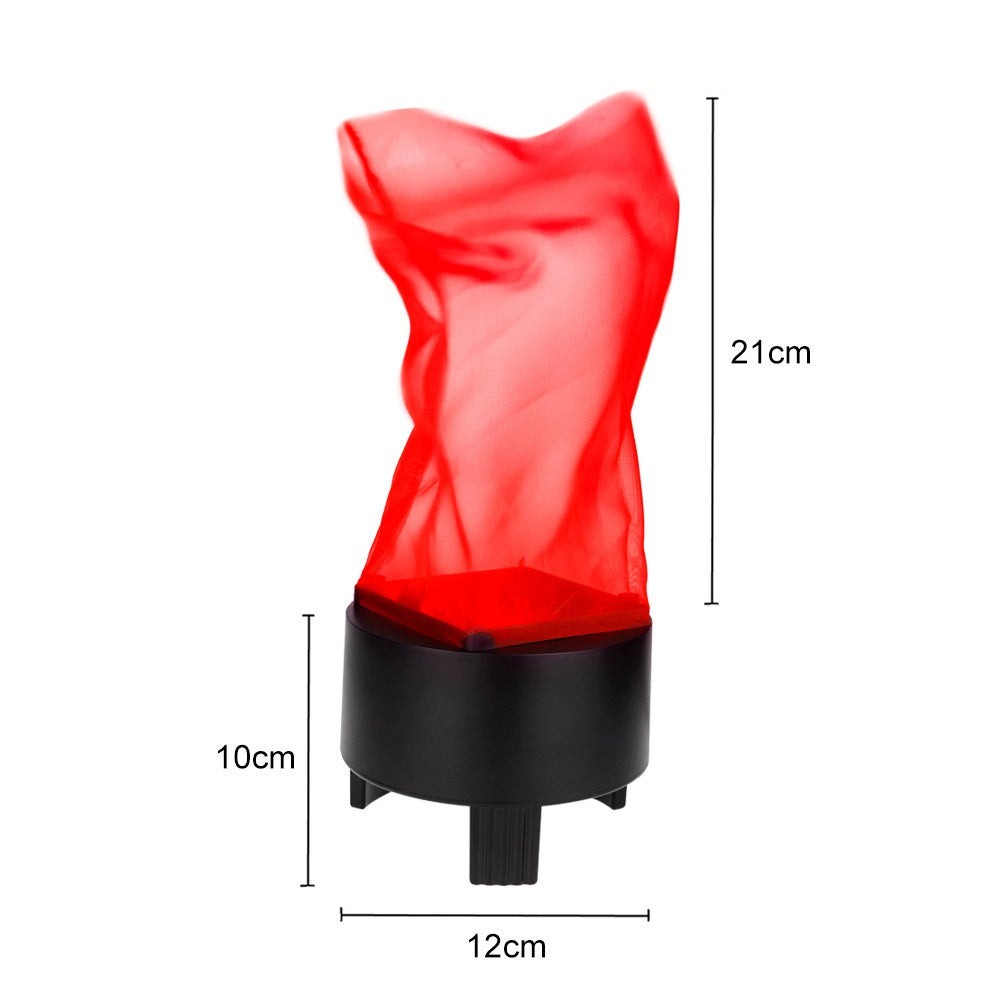 LED Flame Lights Bonfire Simulation Dynamic Stage Lights Bar Haunted House Halloween Christmas Decorations Electronic Brazier Lights