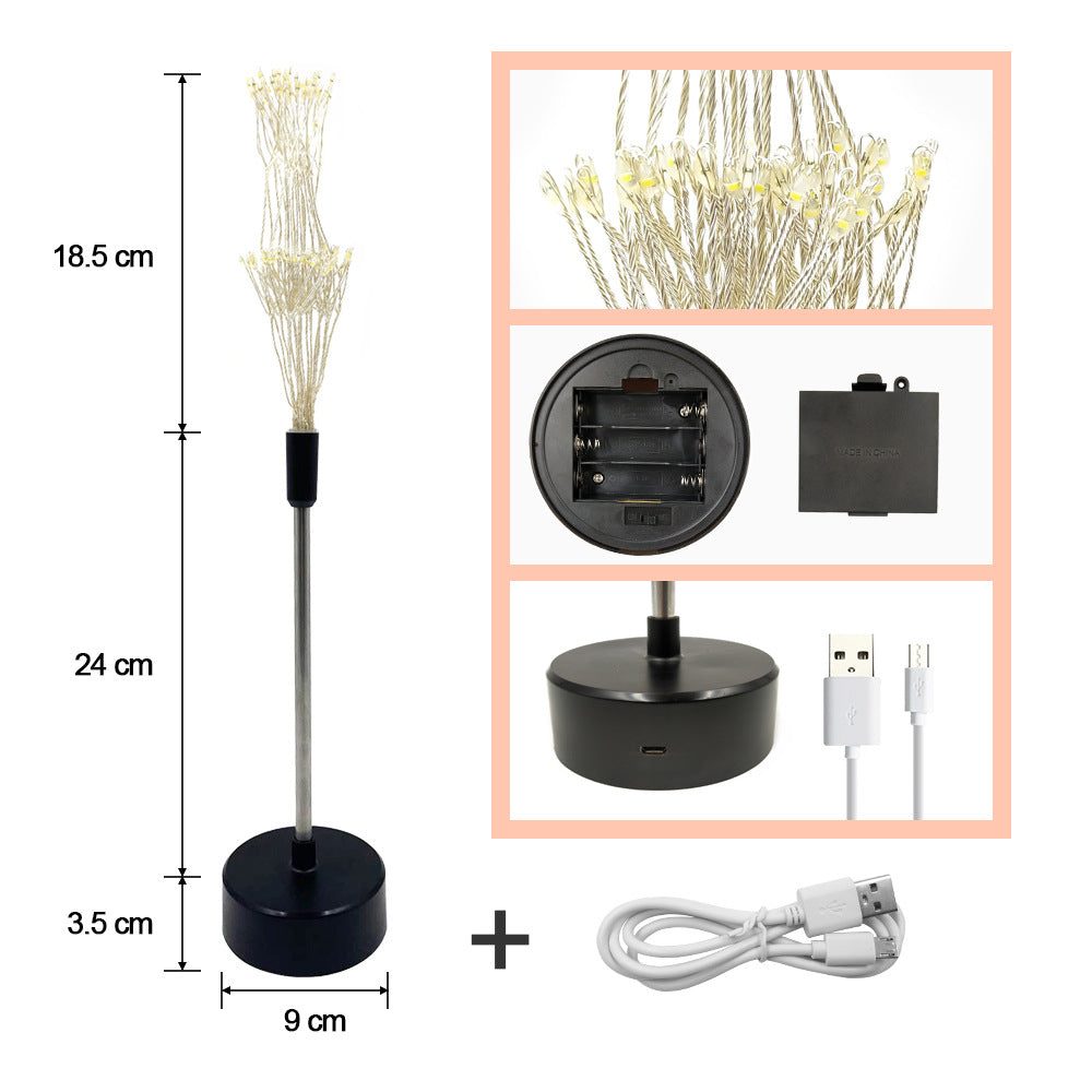 Living Room Branch Table Lamp Modern Chinese Creative Light Luxury Decoration Bedroom Bedside Floor Decoration Table Lamp