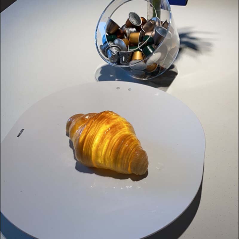 Creative Simulation Bread Light Fun Home Croissant LED Bread Night Light