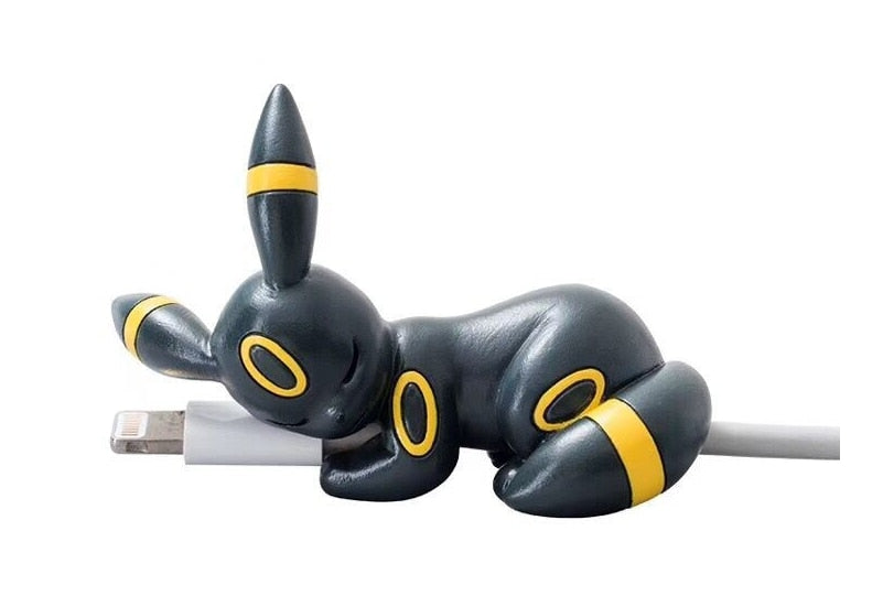 Cute Bite Cartoon Cable Protector for iPhone X earphone data cable Universal Cord Protection Protective Cover USB Cable Winder