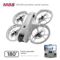 M88 Brushless Drone with Optical Flow and Full Protection, 4-Axis Aircraft for Outdoor Photography and Remote Control Flying