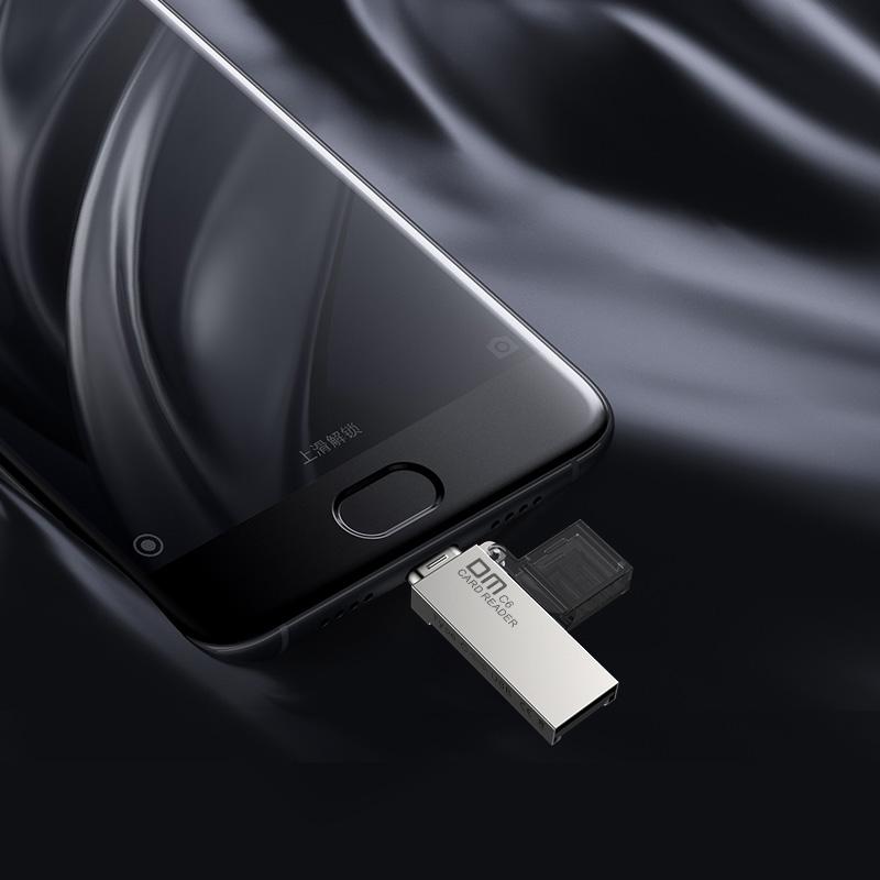 Copy of DM USB C Card Reader CR006 Micro SD/TF Type C Multi Memory Card Reader for MacBook or smartphone with USB-C interface