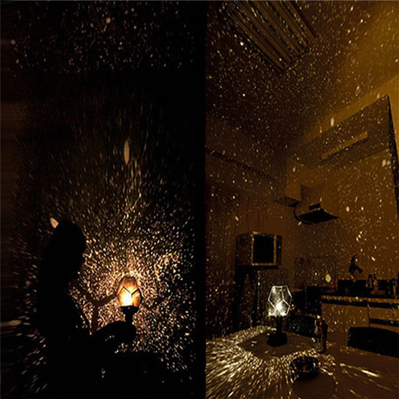 Celestial Star Astro Sky Cosmos Night Light Projector Lamp Starry Bedroom Romantic Home Decor