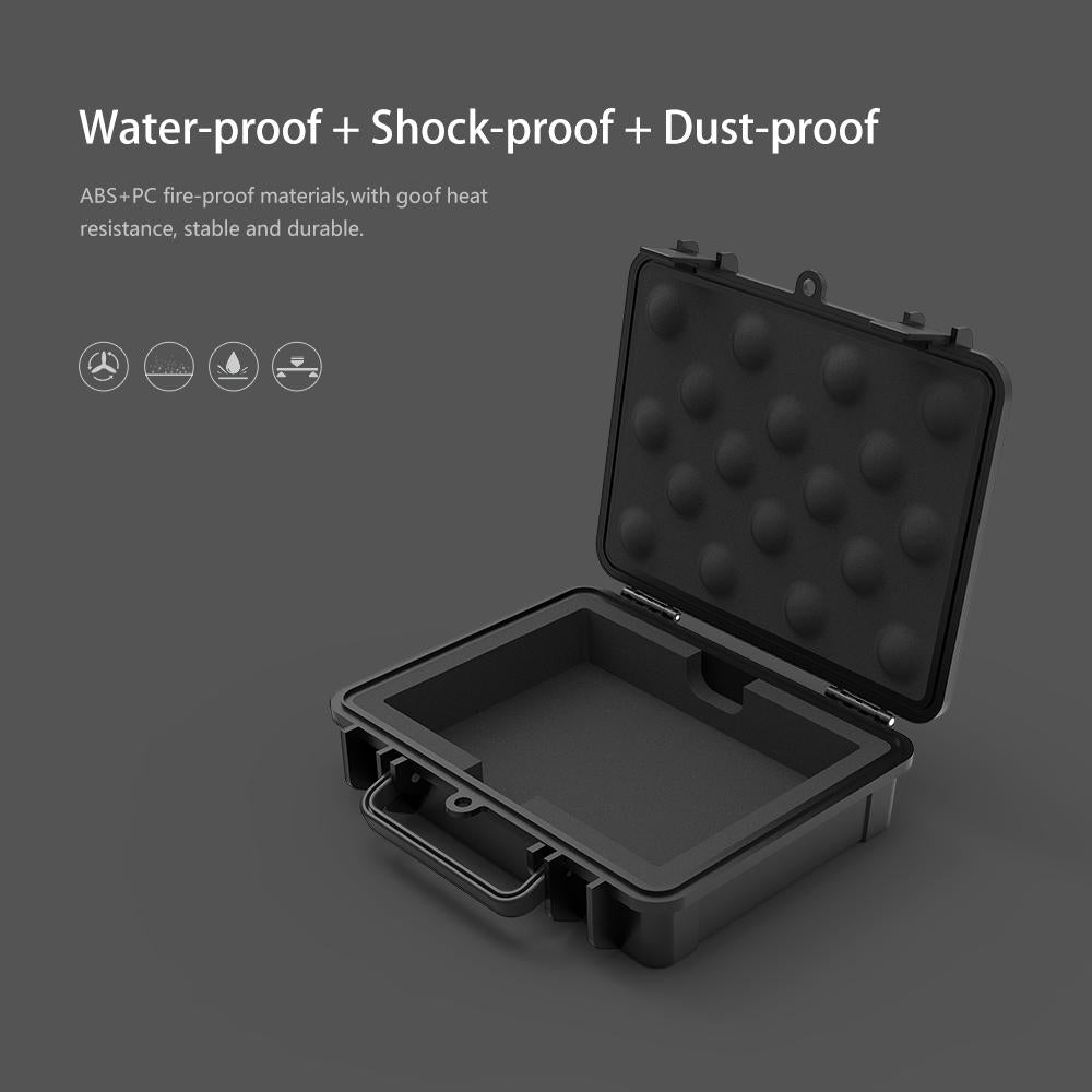 ORICO HDD Protection Box ABS HDD Storage Case Waterproof Shockproof Case Cover for 3.5 Inch HDD with Safety Lock