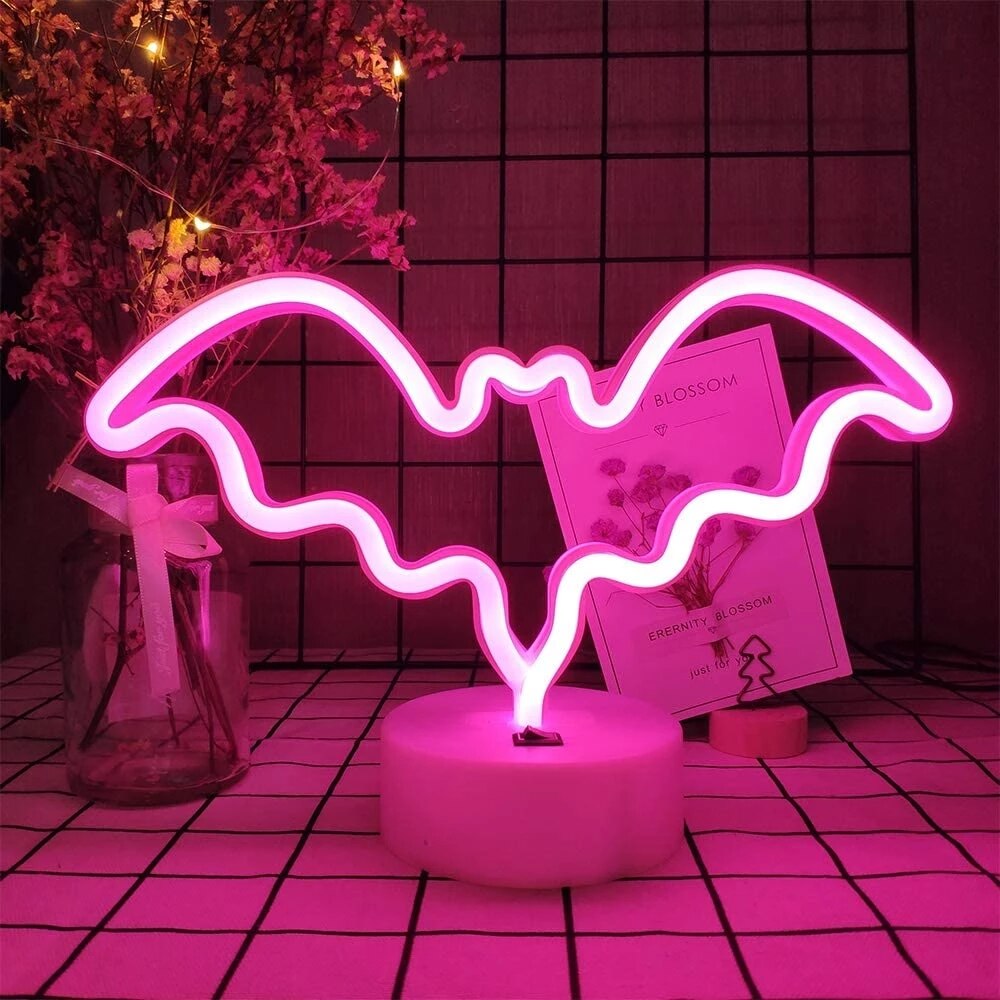 LED Living Room Neon Light Luminous Decoration Creative Cloud Home Ins Bedside Pineapple Night Light Flamingo