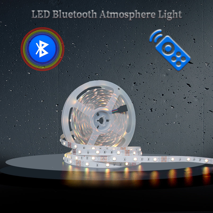 5050RGB30 Light Sound Control Music Light Belt Set Smart Bluetooth App 5 Meters Set Waterproof RGB Light