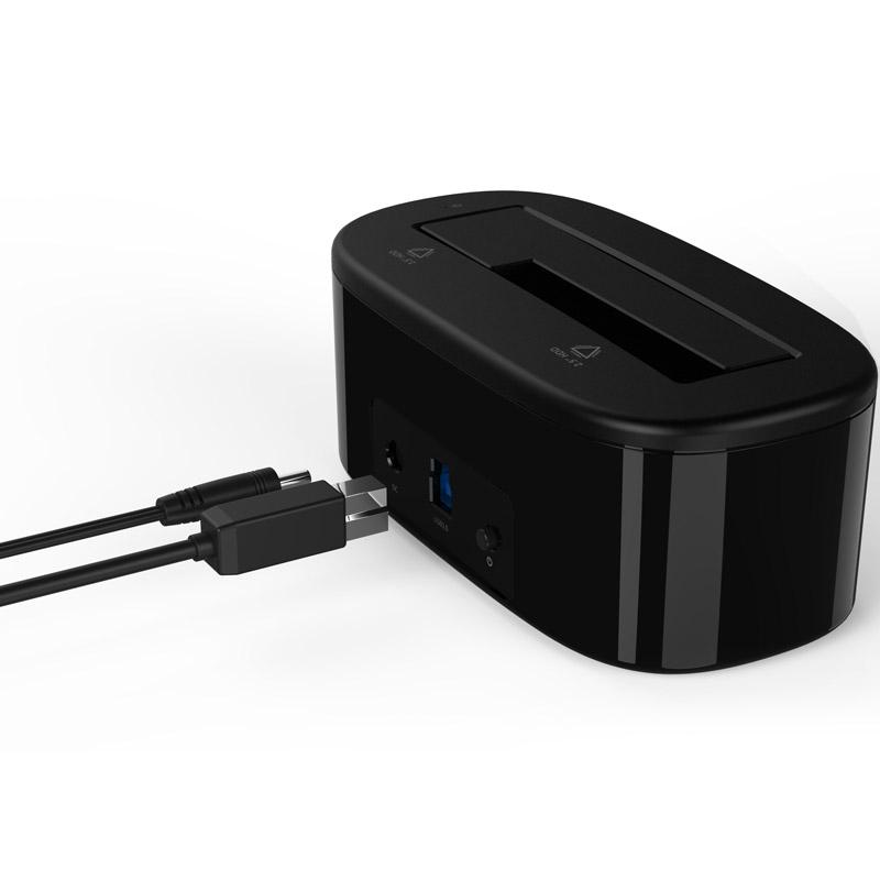 ORICO 6218US3 External HDD Docking Station 5Gbps USB 3.0 to SATA HDD Case Support UASP for 2.5/3.5 inch HDD/SSD 8TB