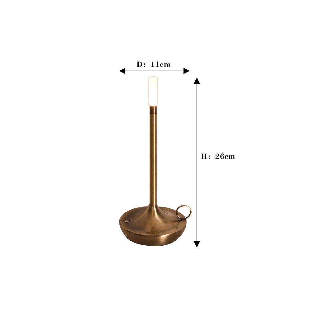 Table Lamp Base Accessories Metal Iron Lamp Rechargeable