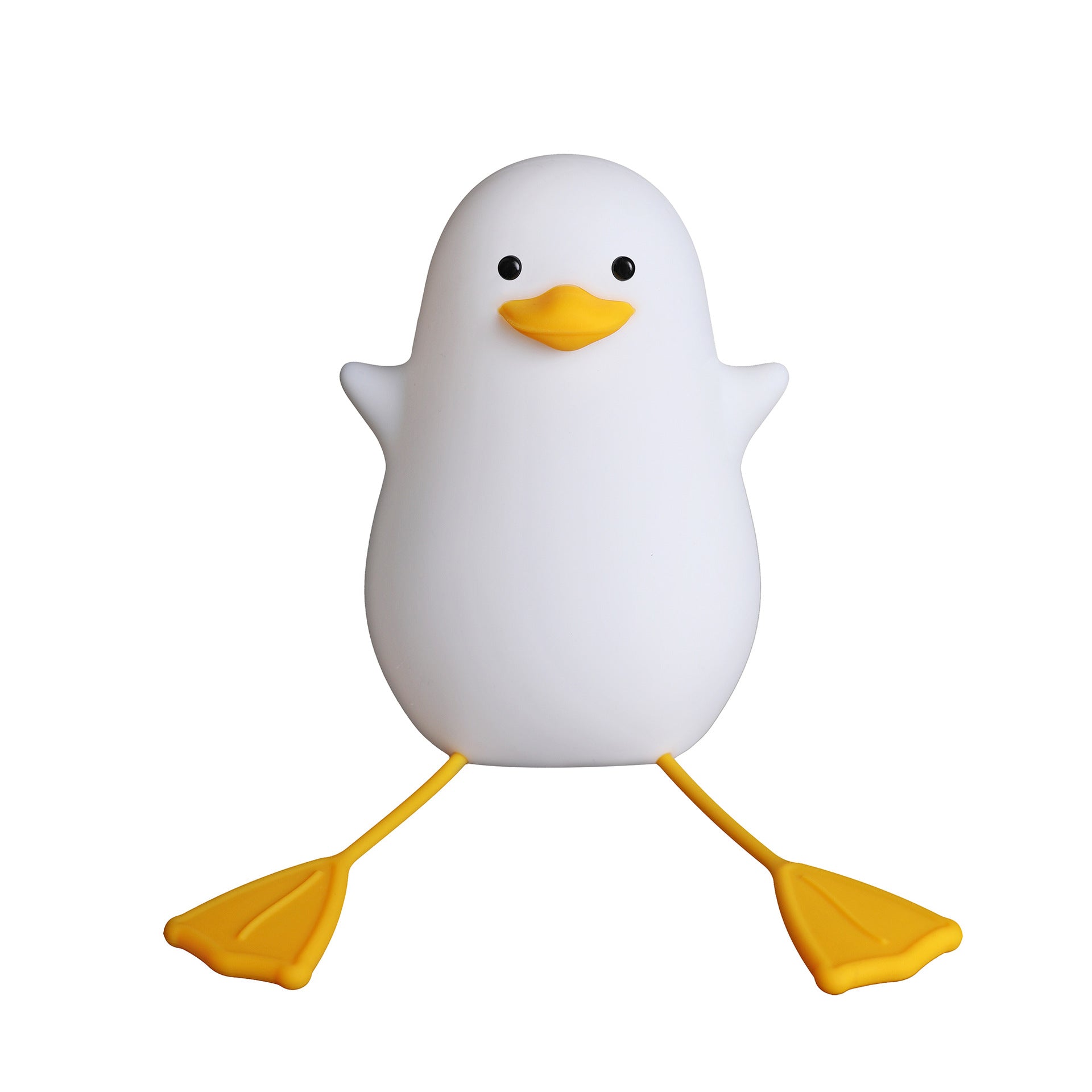 Little Gull Fun Night Light Charging Bedroom Bedside Light Silicone Pat Light Baby Eye Protection Night Light Creative Mobile Phone Bracket