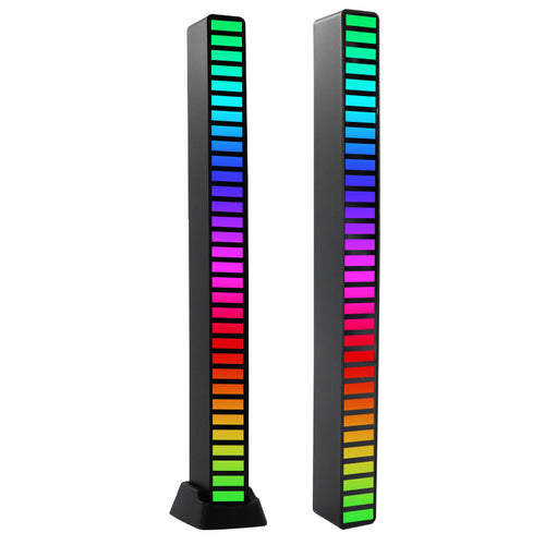 App Bluetooth Pickup Light Voice Control Creative RGB Induction Light Led Desktop Car Atmosphere Music Usb Rhythm Light Bar