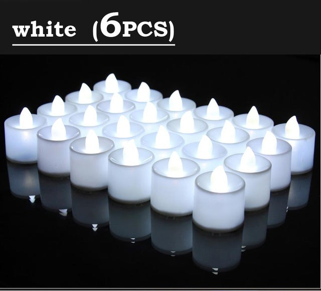 24pcs/set LED Balloon Battery operated led candle lamp multicolor color flame flashing place light in it home wedding ballons
