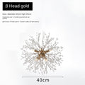 Nordic Creative Dandelion Chandelier Bedroom Bar Counter Luxury Living Room Lighting Fixture