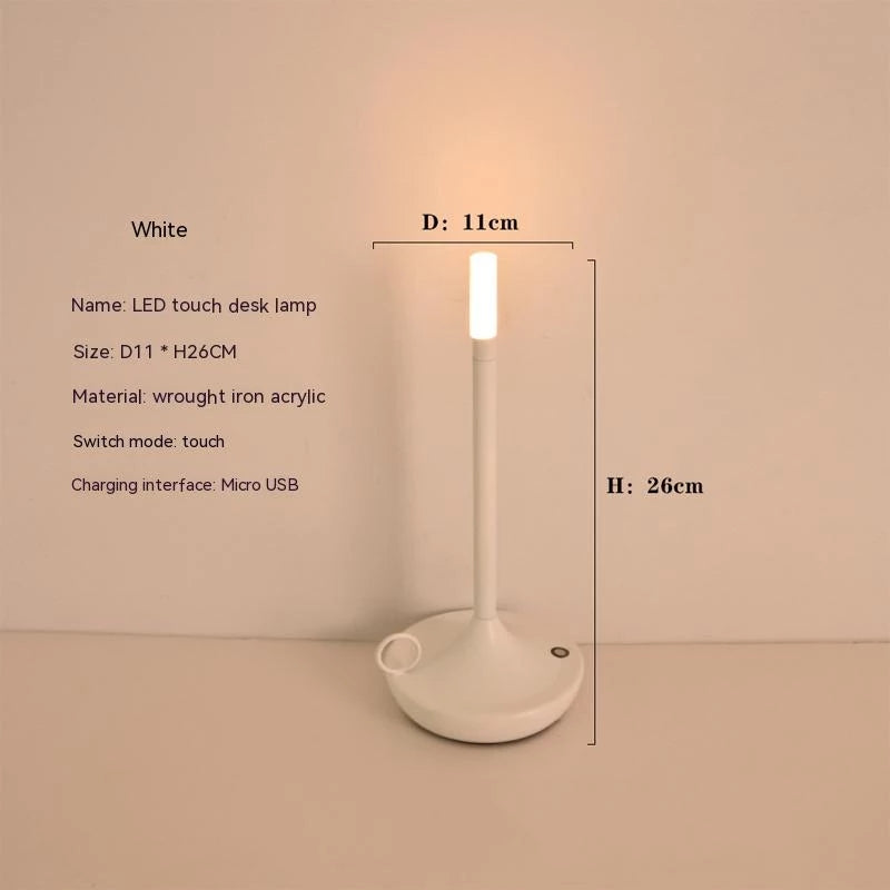 Table Lamp Base Accessories Metal Iron Lamp Rechargeable