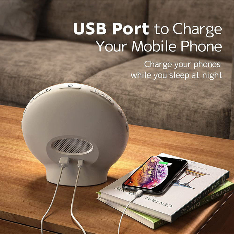 Wake-up Light Sunrise FM Radio Graffiti Smart APP Simulates Sunrise And Sunset Alarm Clock Atmosphere Night Light