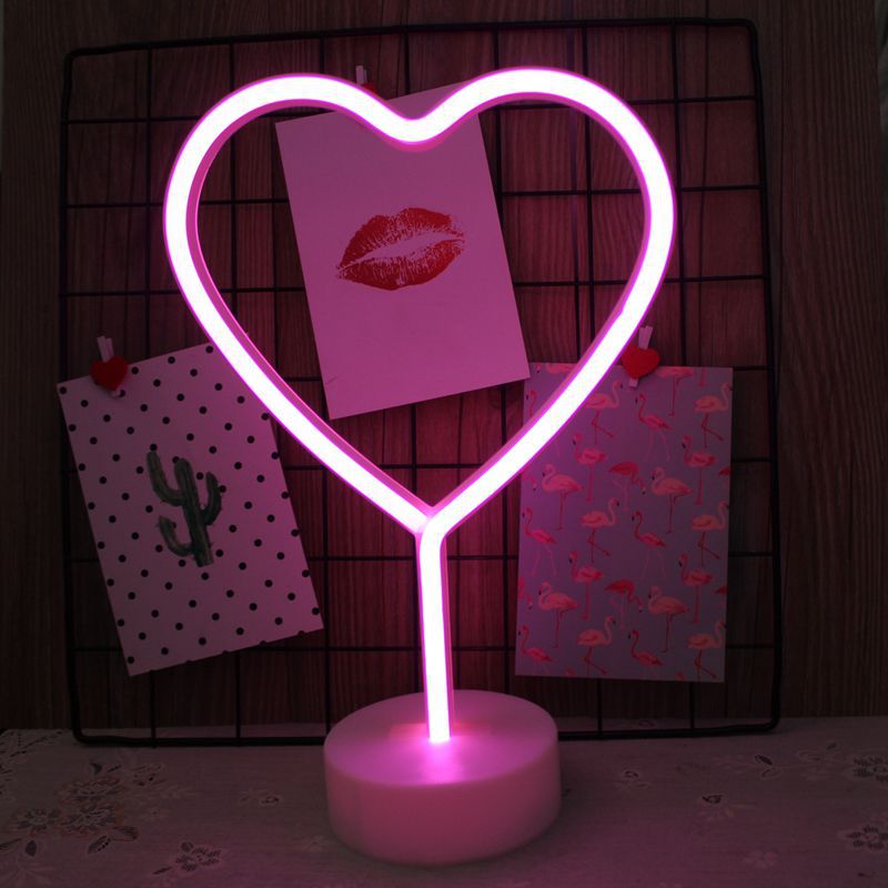 LED Living Room Neon Light Luminous Decoration Creative Cloud Home Ins Bedside Pineapple Night Light Flamingo