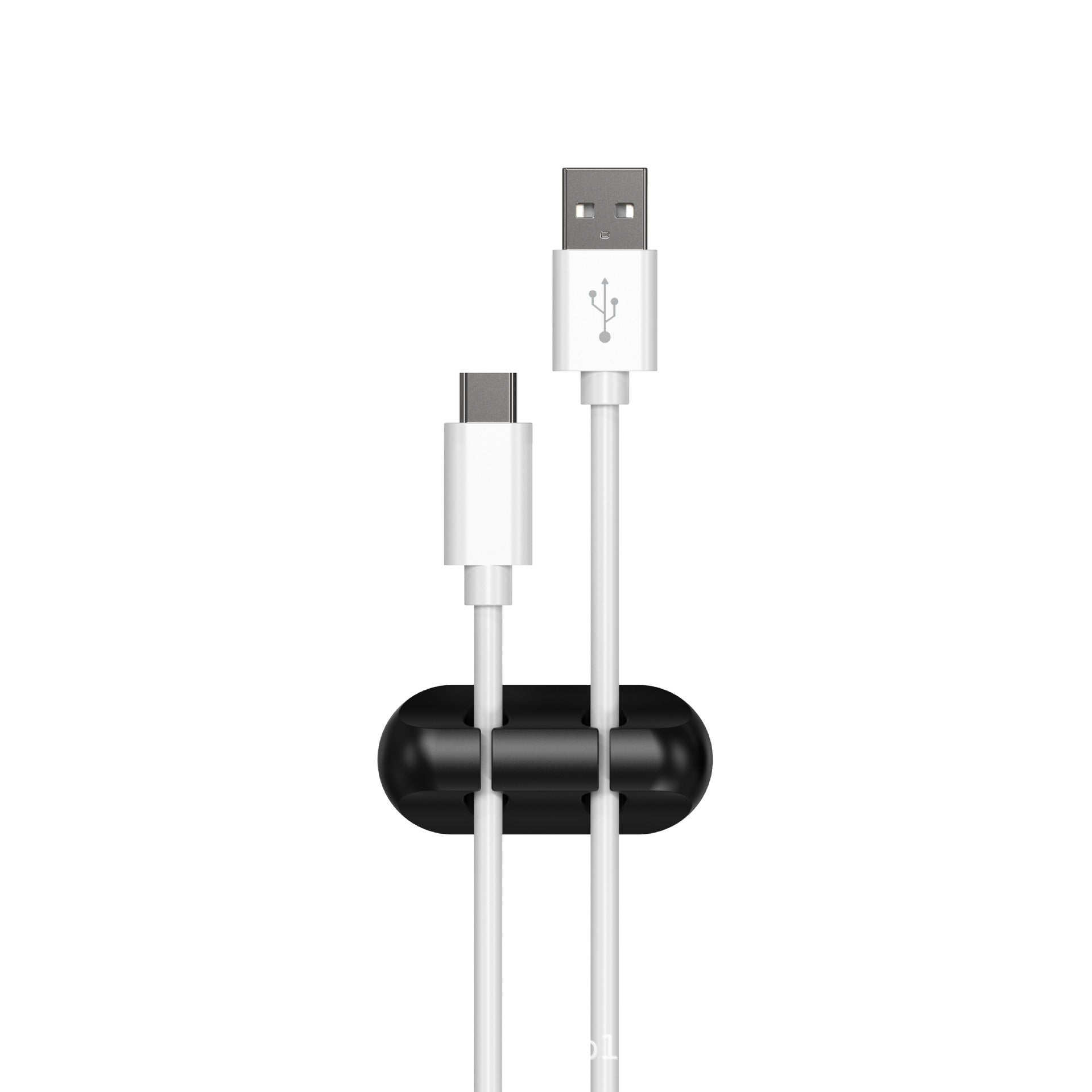Creative silicone storage hub charging cable organize data cable holder mobile phone desktop cable organizer