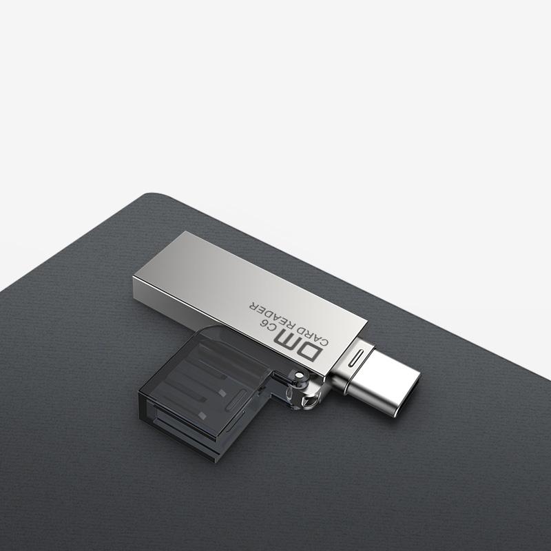 Copy of DM USB C Card Reader CR006 Micro SD/TF Type C Multi Memory Card Reader for MacBook or smartphone with USB-C interface