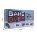GAME OVER Sign Voice Control Game Icon Light