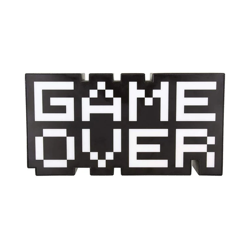GAME OVER Sign Voice Control Game Icon Light